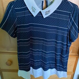 Peter Pan Collar Blouse